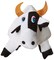 Plush Cow Hat (Pack of 6)